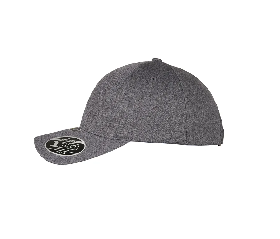 Casquette Flexfit 110 Grey Melange à personnaliser - left