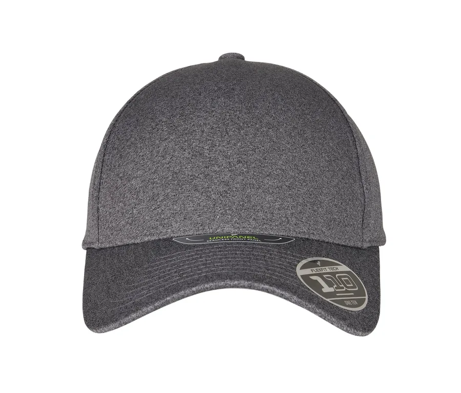 Casquette Flexfit 110 Grey Melange à personnaliser - front
