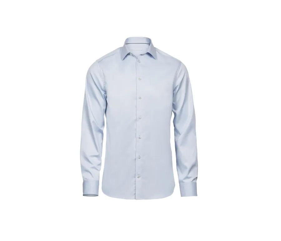 Chemise Homme Ultra Premium Col Brodé Slim Fit - front