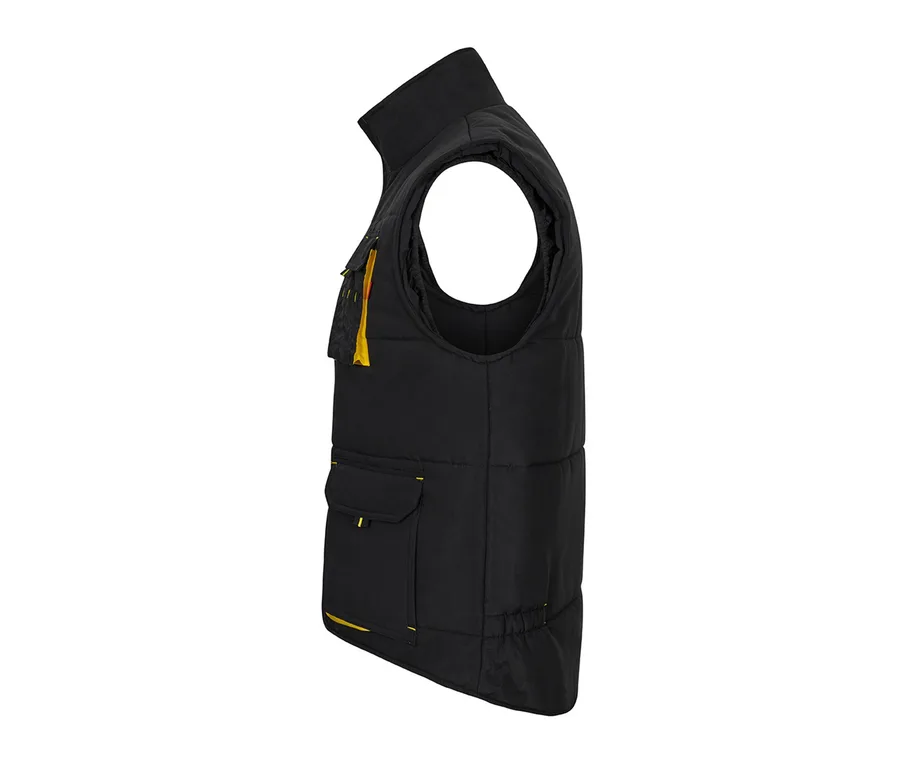 Gilet Matelassé Sans Manche Bicolore Personnalisé - left