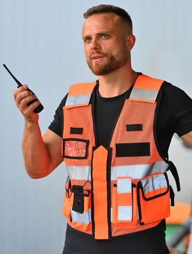 Gilet Tactique de Sécurité Personnalisable Premium - extra