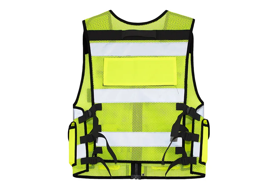 Gilet Tactique de Sécurité Personnalisable Premium - back