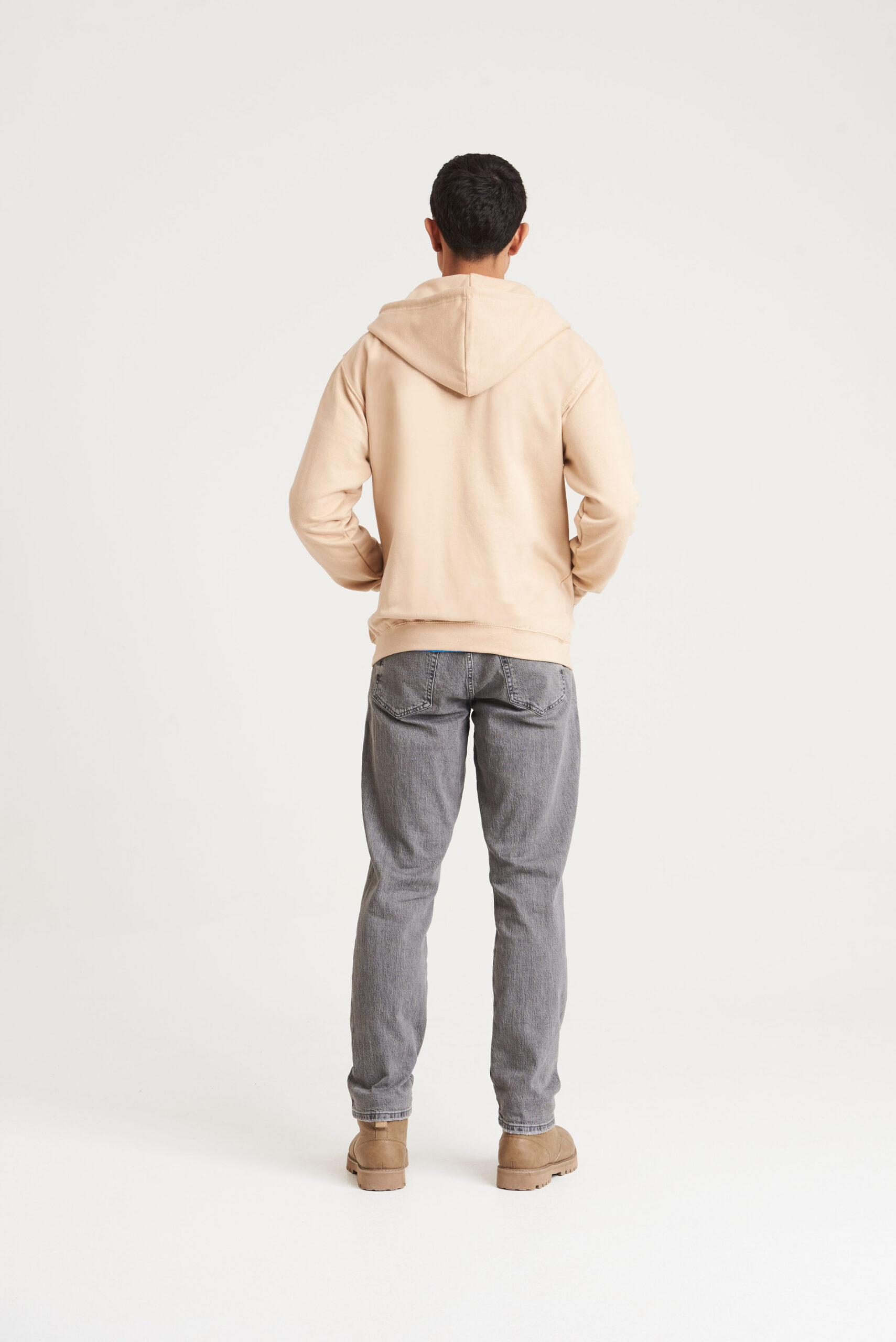 Sweat zippé à capuche – Chaleur & confort au quotidien (logo noir) - extra