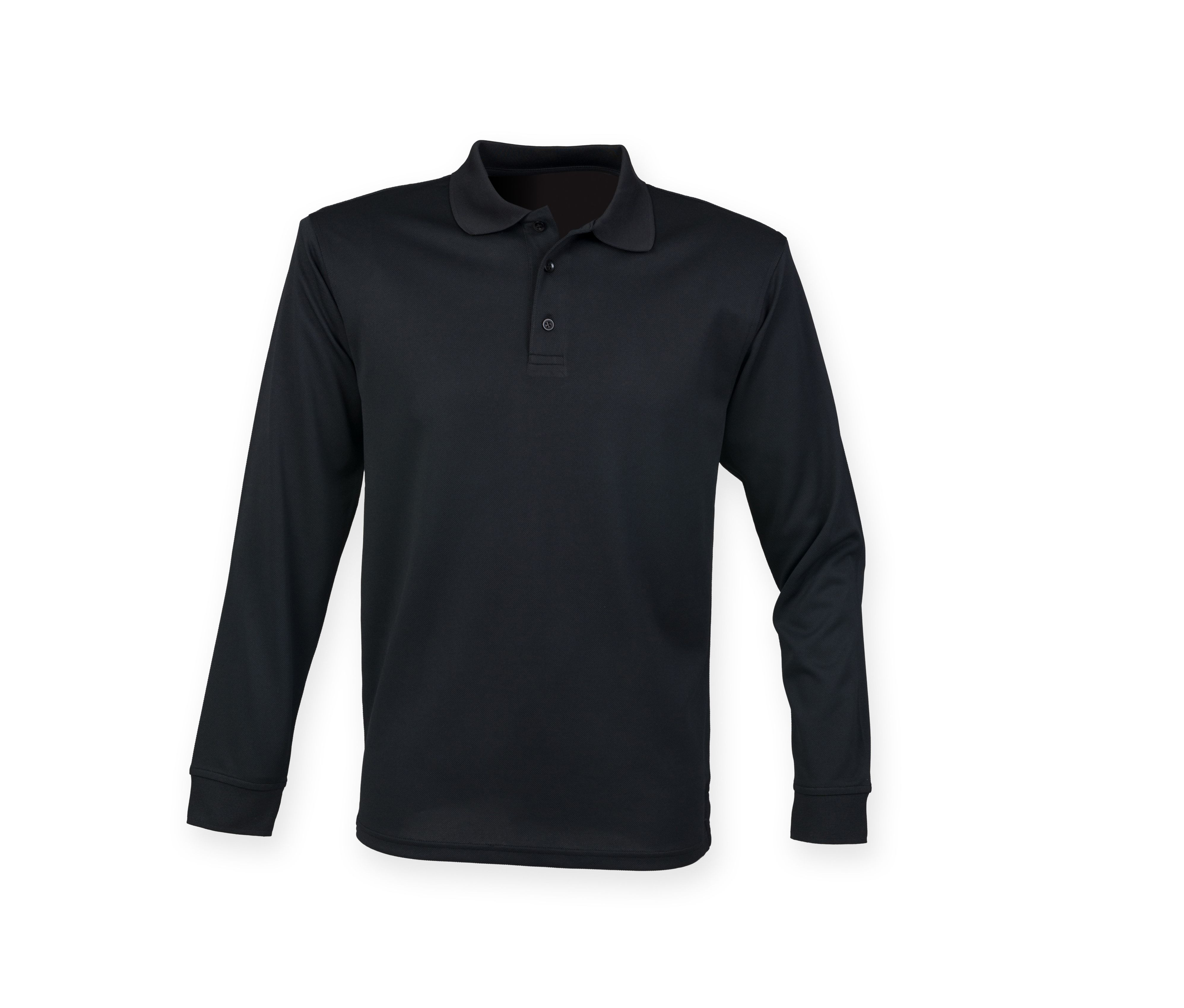 Polo Manches Longues CoolPlus Personnalisé - front
