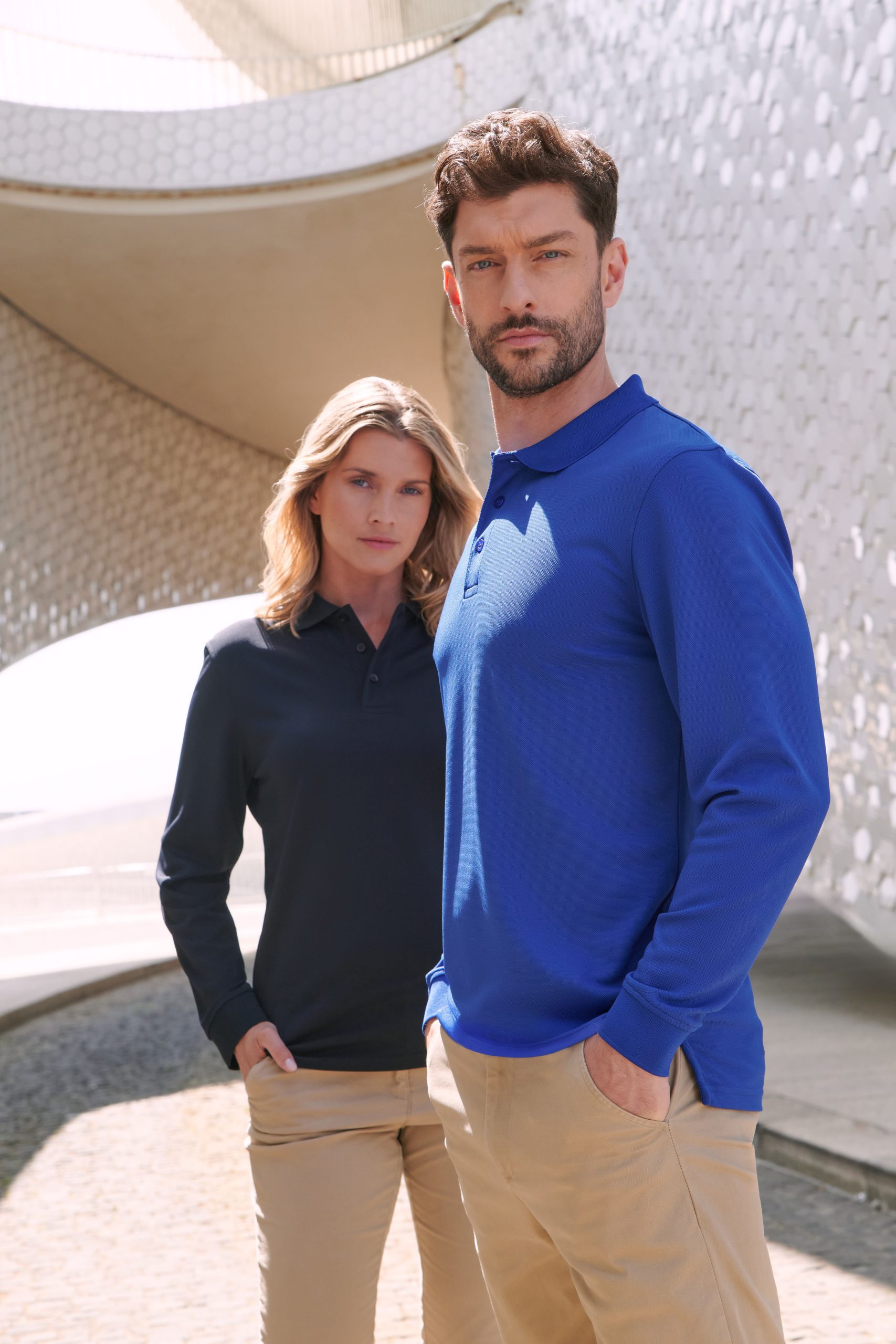 Polo Manches Longues CoolPlus Personnalisé - extra