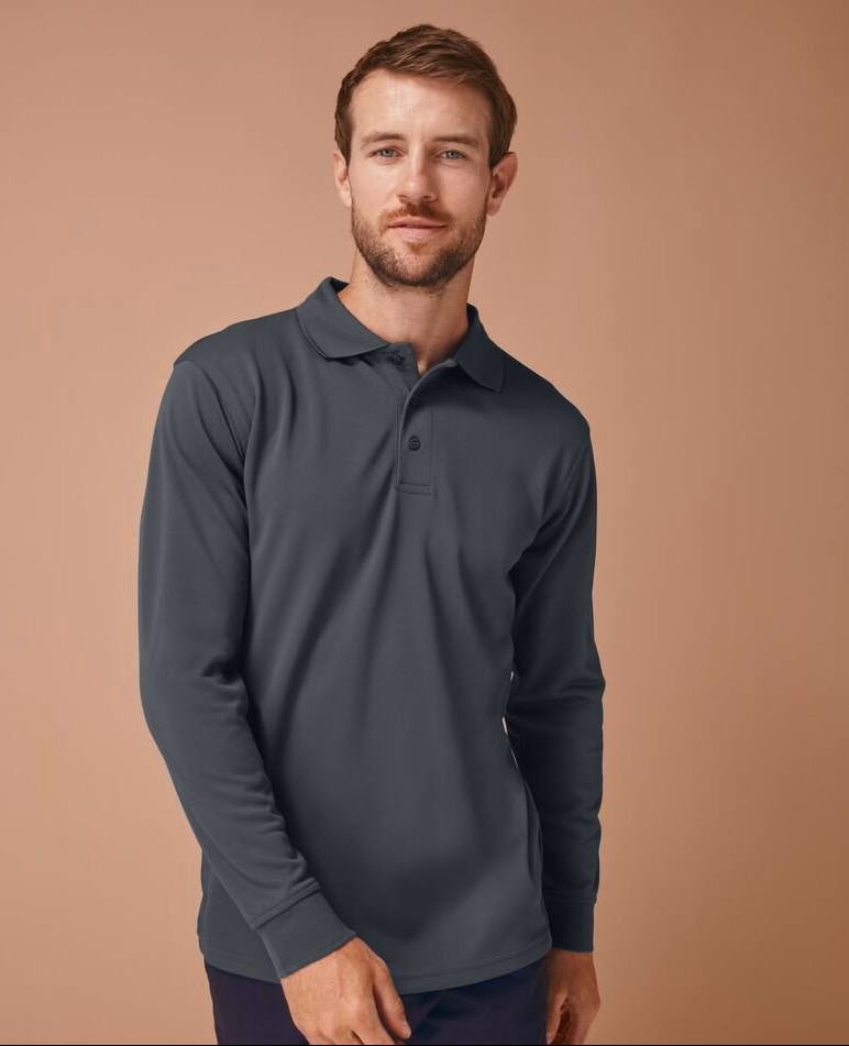 Polo Manches Longues CoolPlus Personnalisé - extra