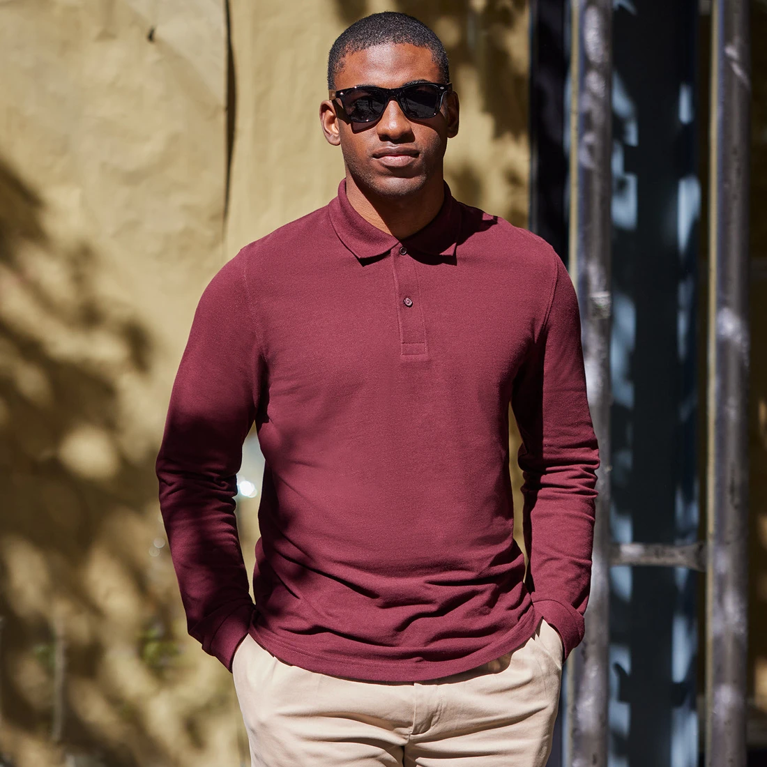 Polo Manches Longues Homme Personnalisé - extra