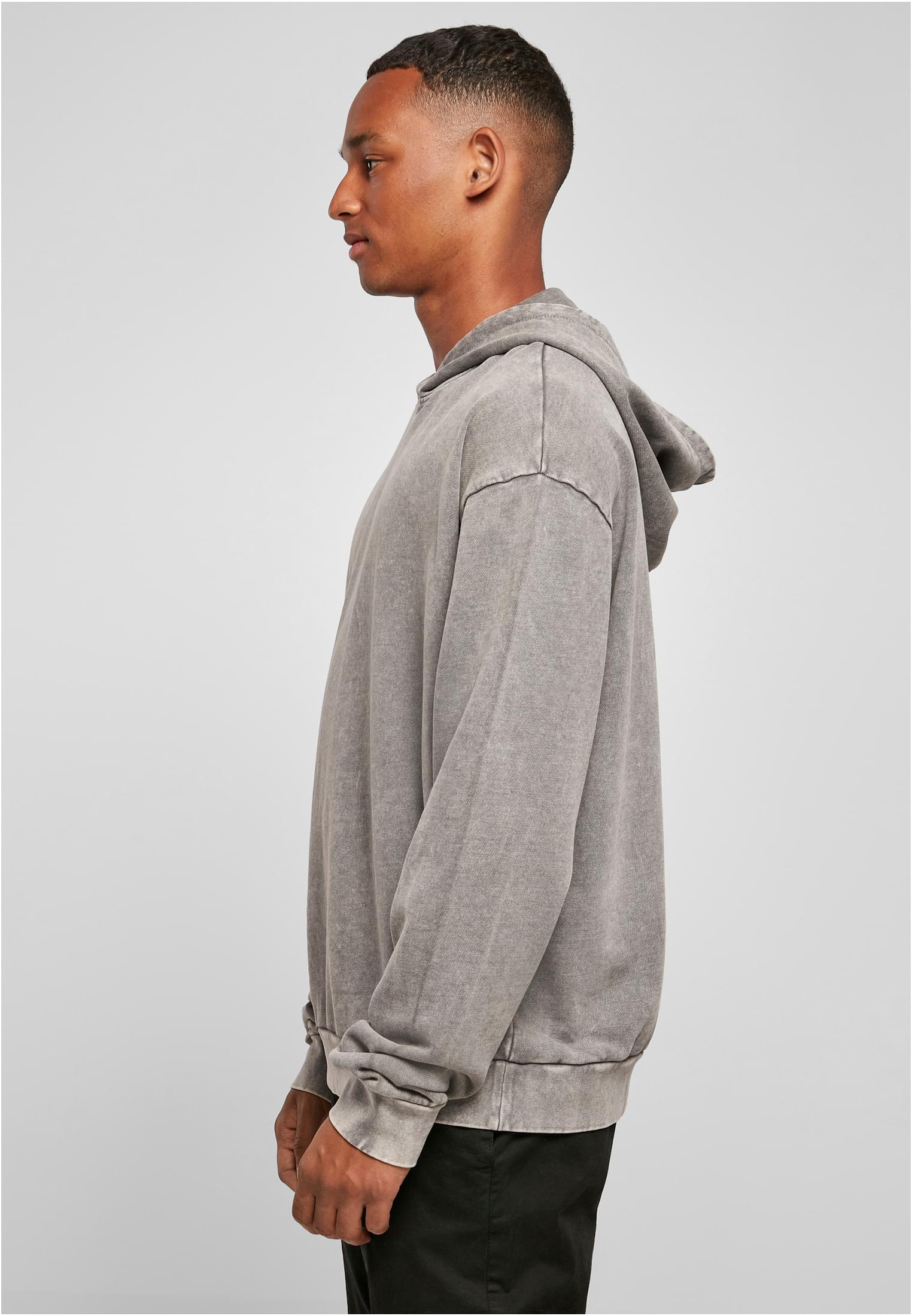 Sweat à Capuche Délavé Oversize à Personnaliser - extra
