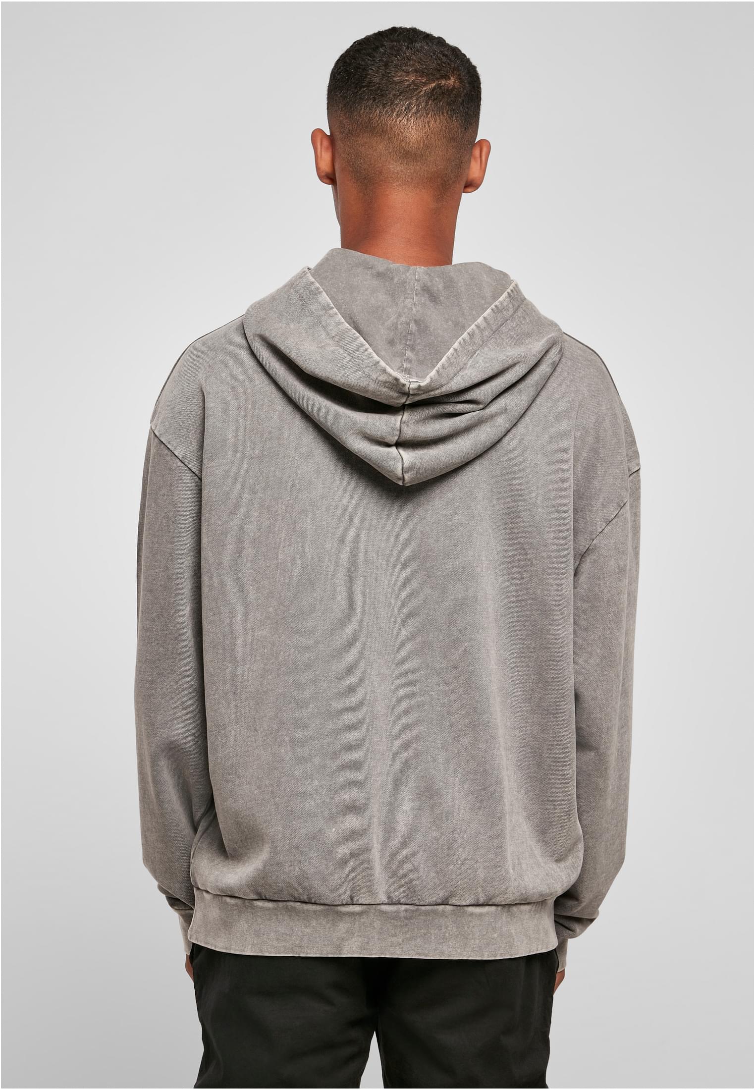 Sweat à Capuche Délavé Oversize à Personnaliser - extra