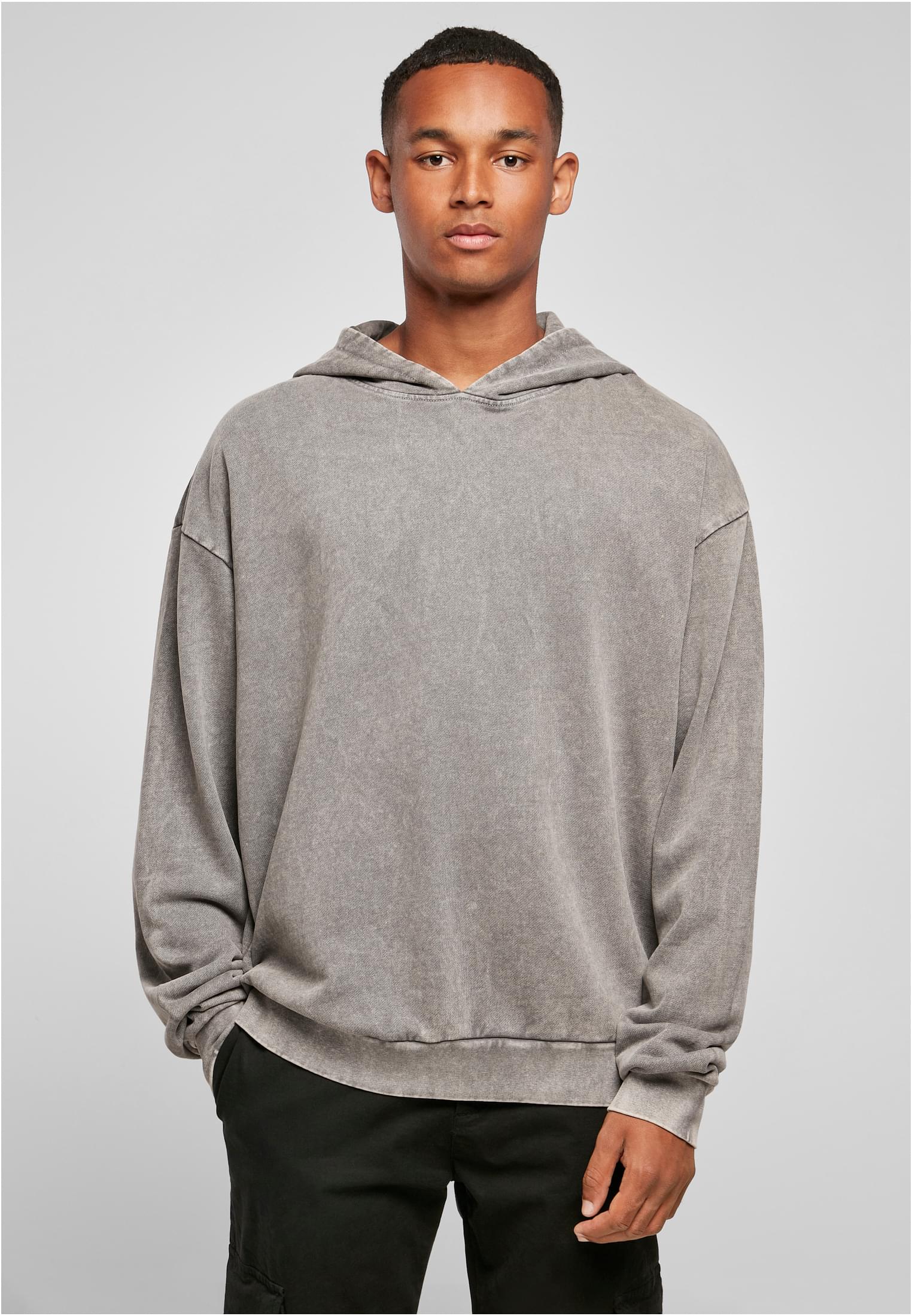 Sweat à Capuche Délavé Oversize à Personnaliser
