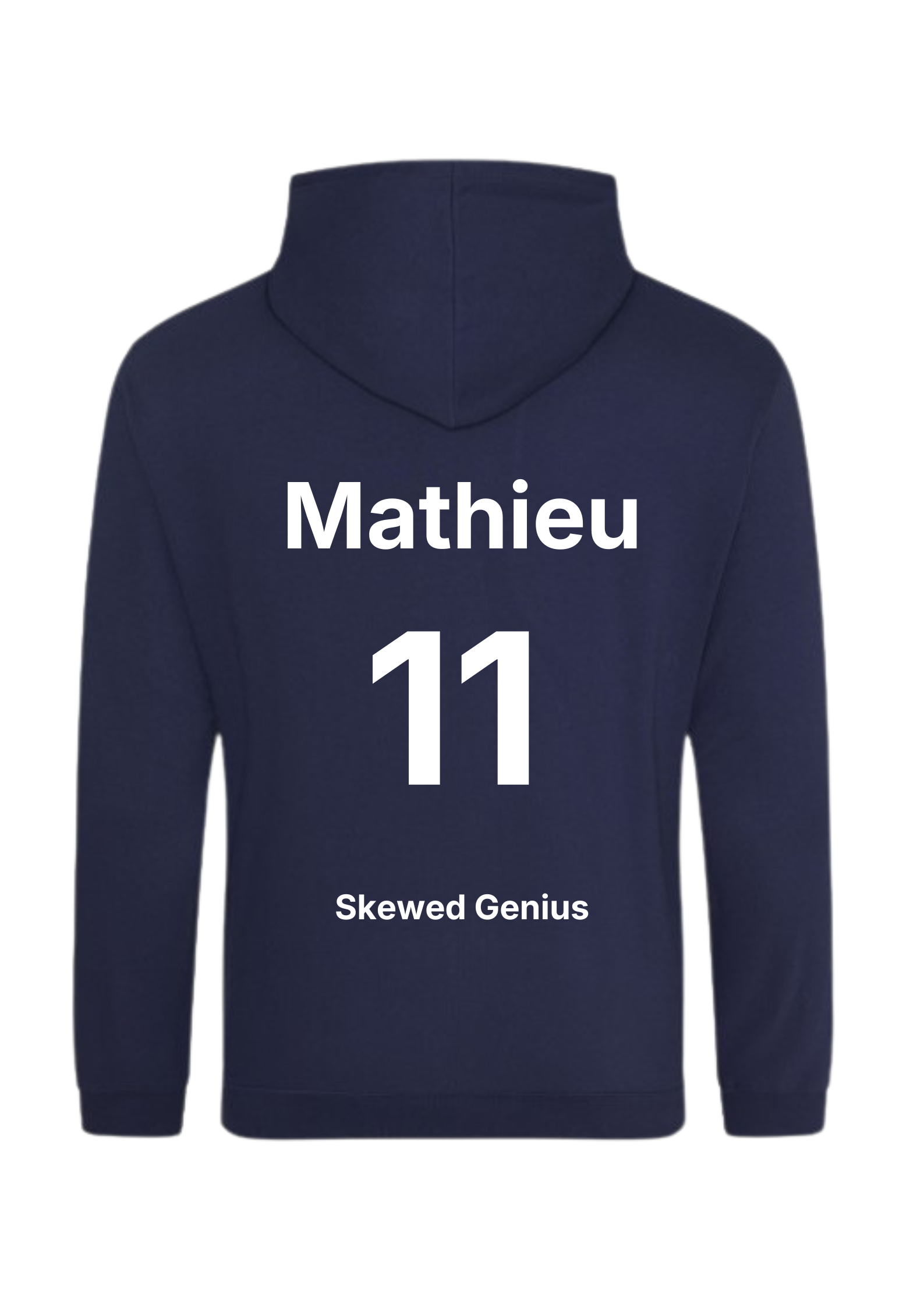 Sweat à Capuche Mathieu - back