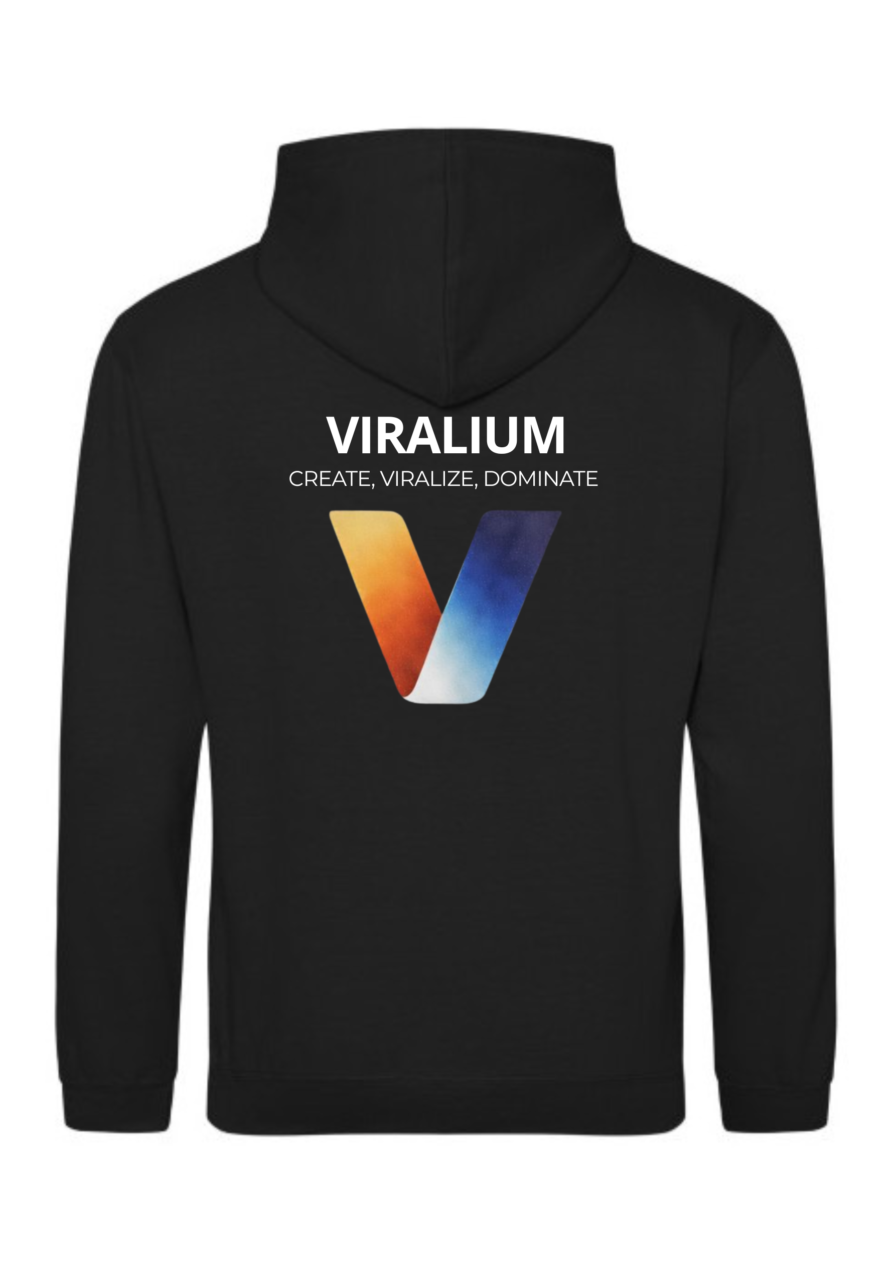 Sweat à Capuche Personnalisable Petit Prix - Viralium - back