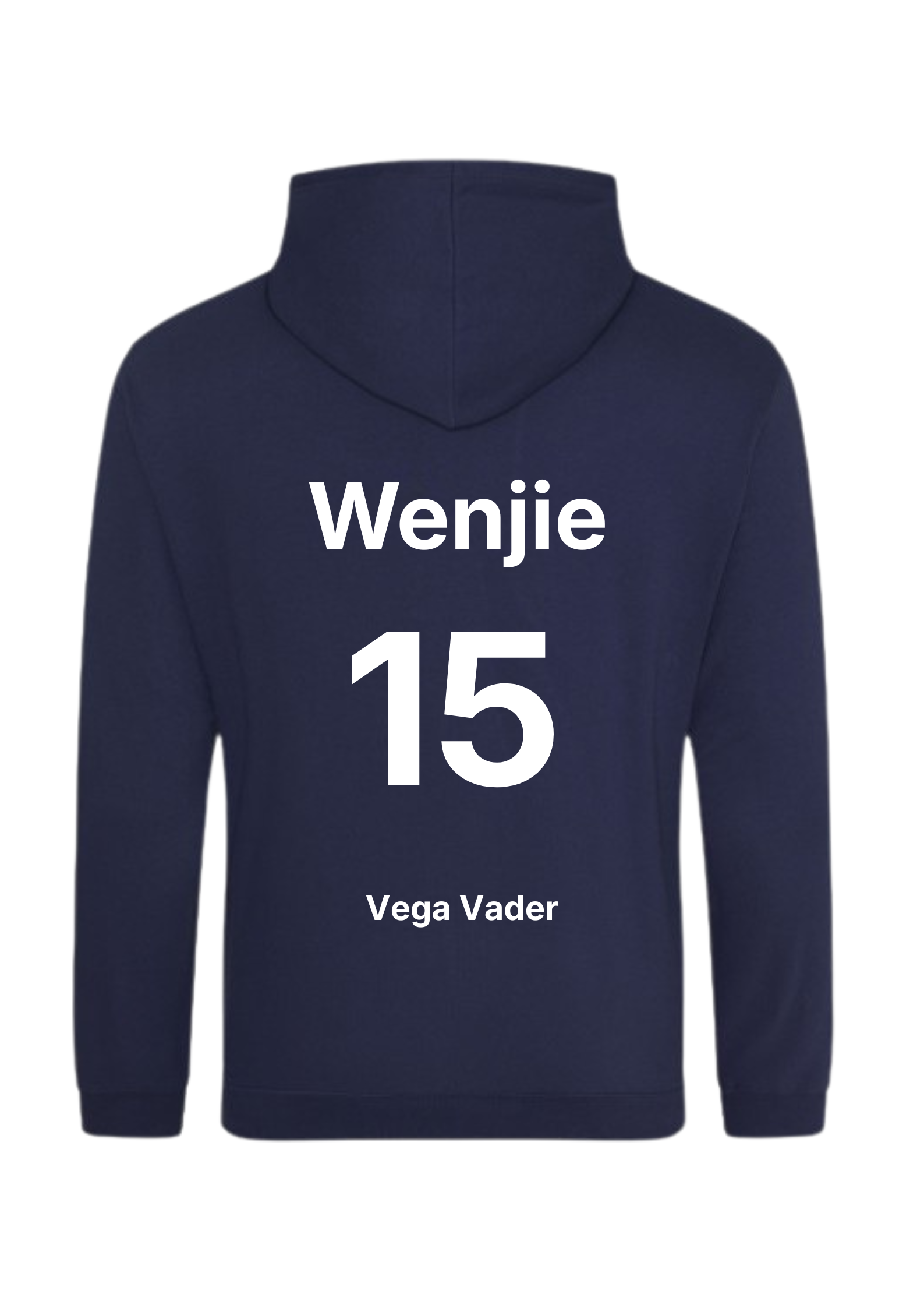 Sweat à Capuche Wenjie - back