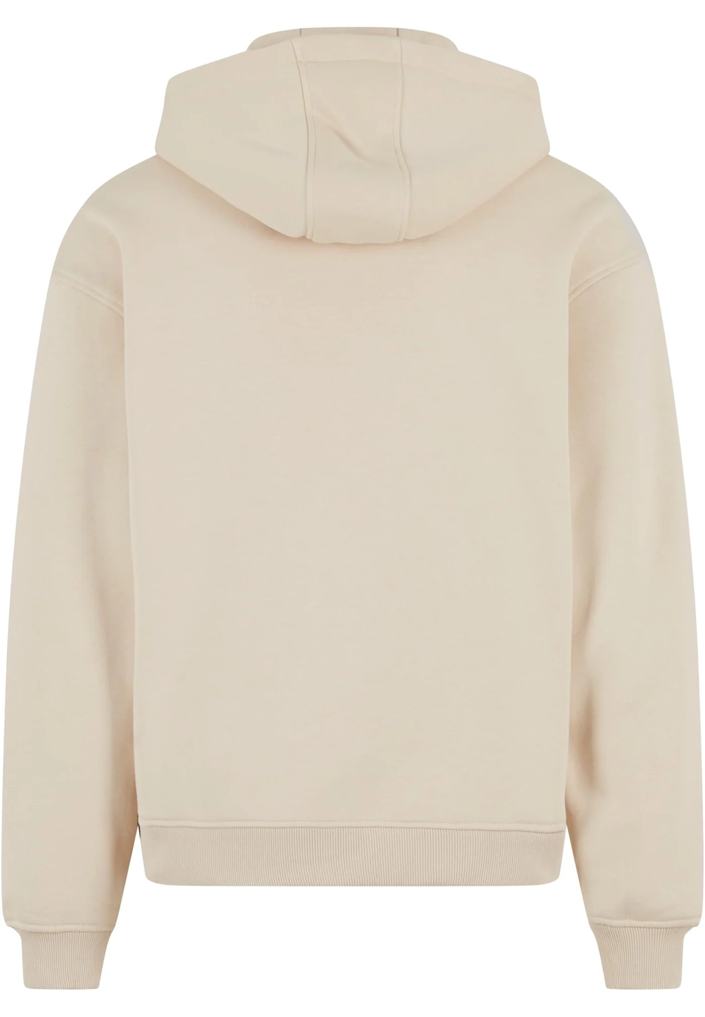 Sweat à Capuche Zippé Oversize Sans Cordon - back