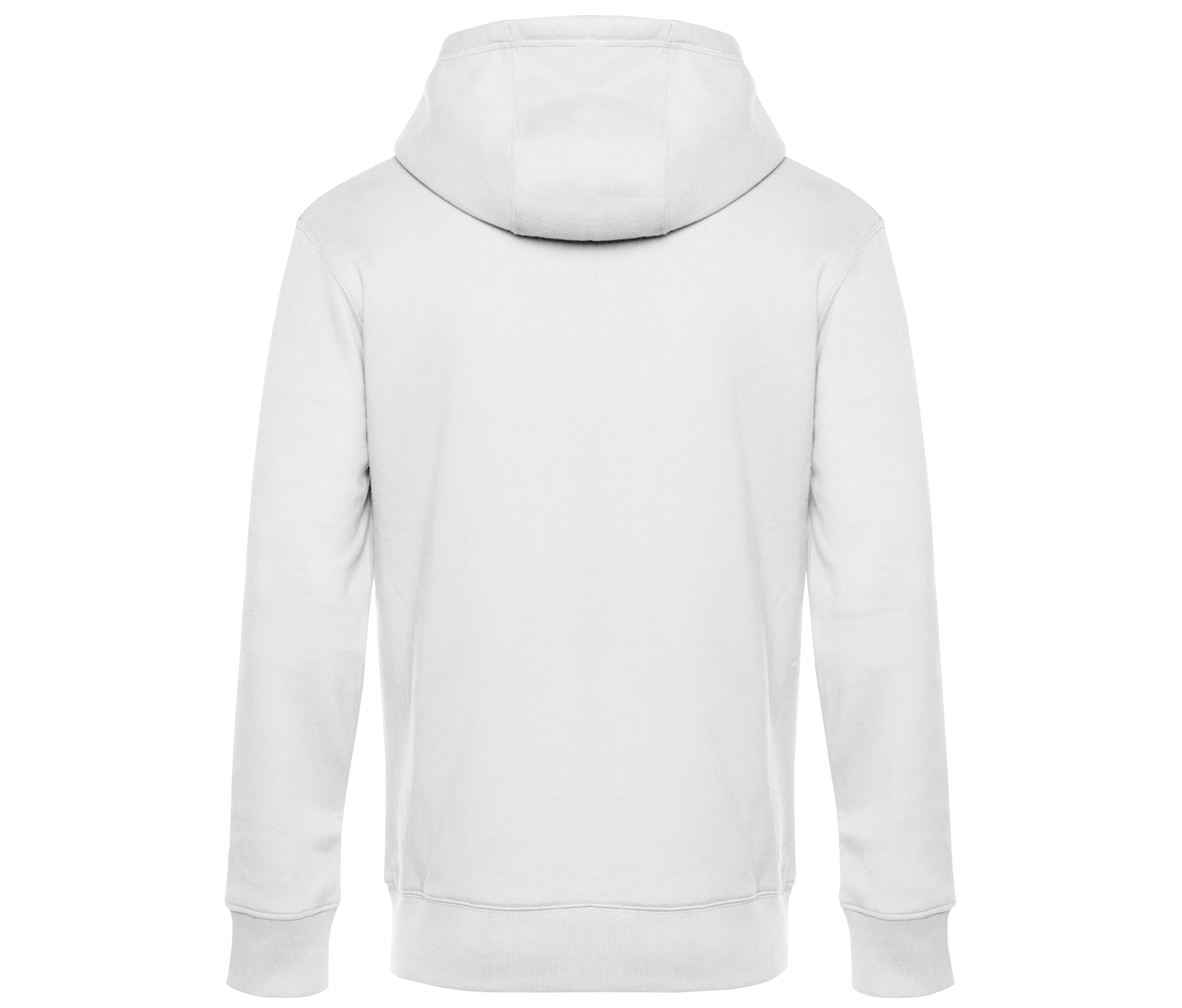 Sweat à Capuche Zippé Personnalisé Premium Homme - back
