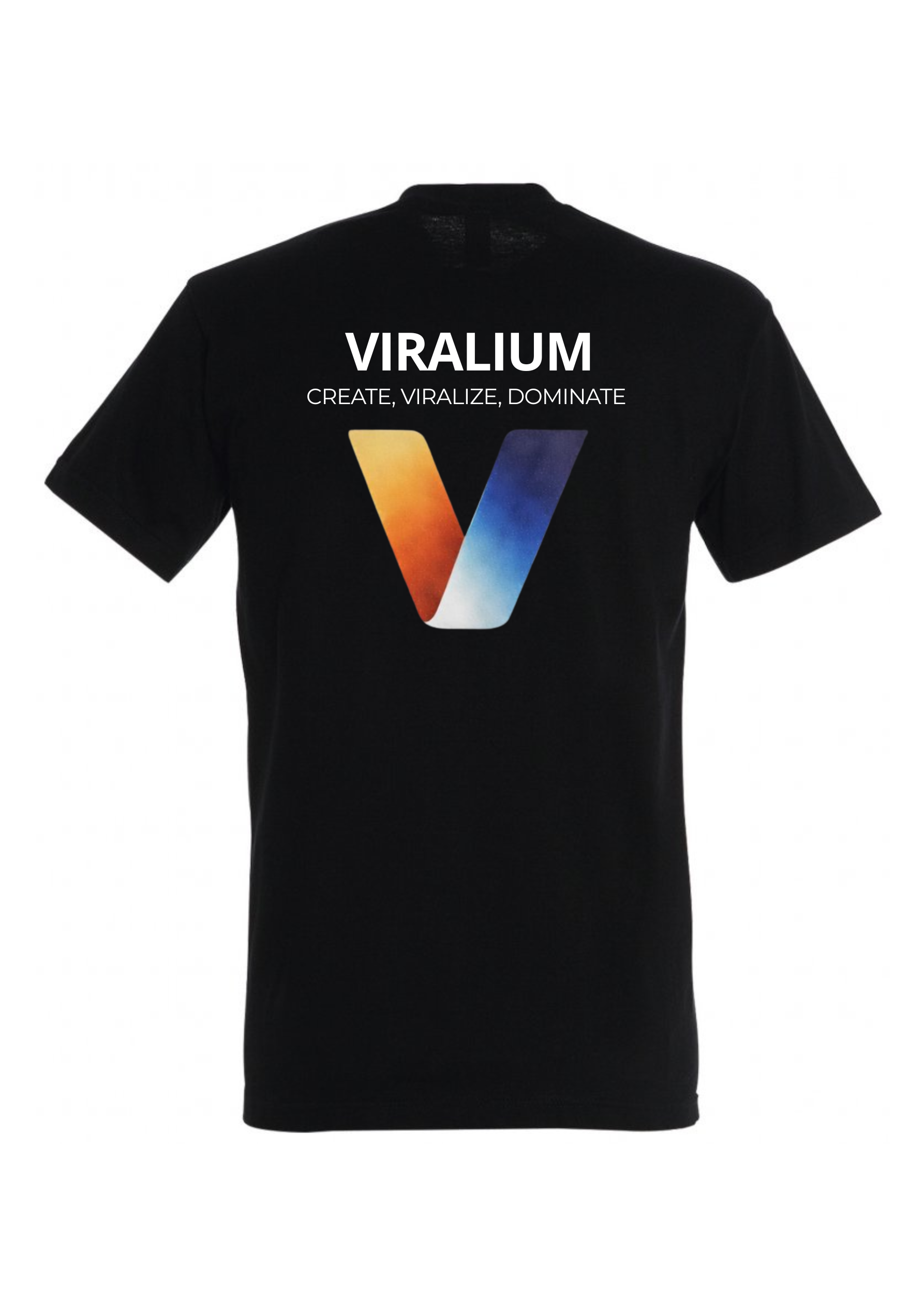 T-Shirt Personnalisable Petit Prix - Viralium - back