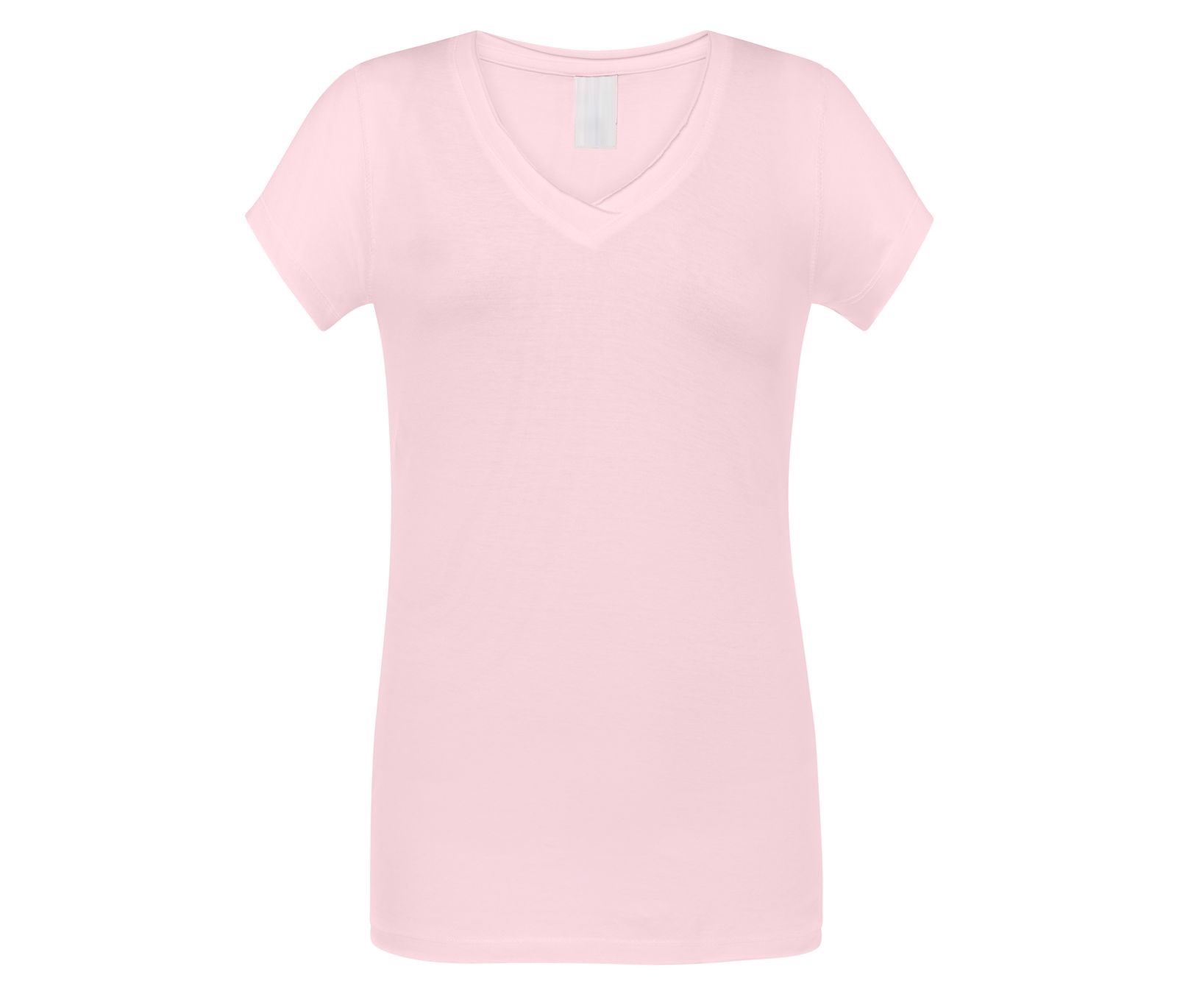 T-shirt Petit Prix Col V Femme Personnalisé - front