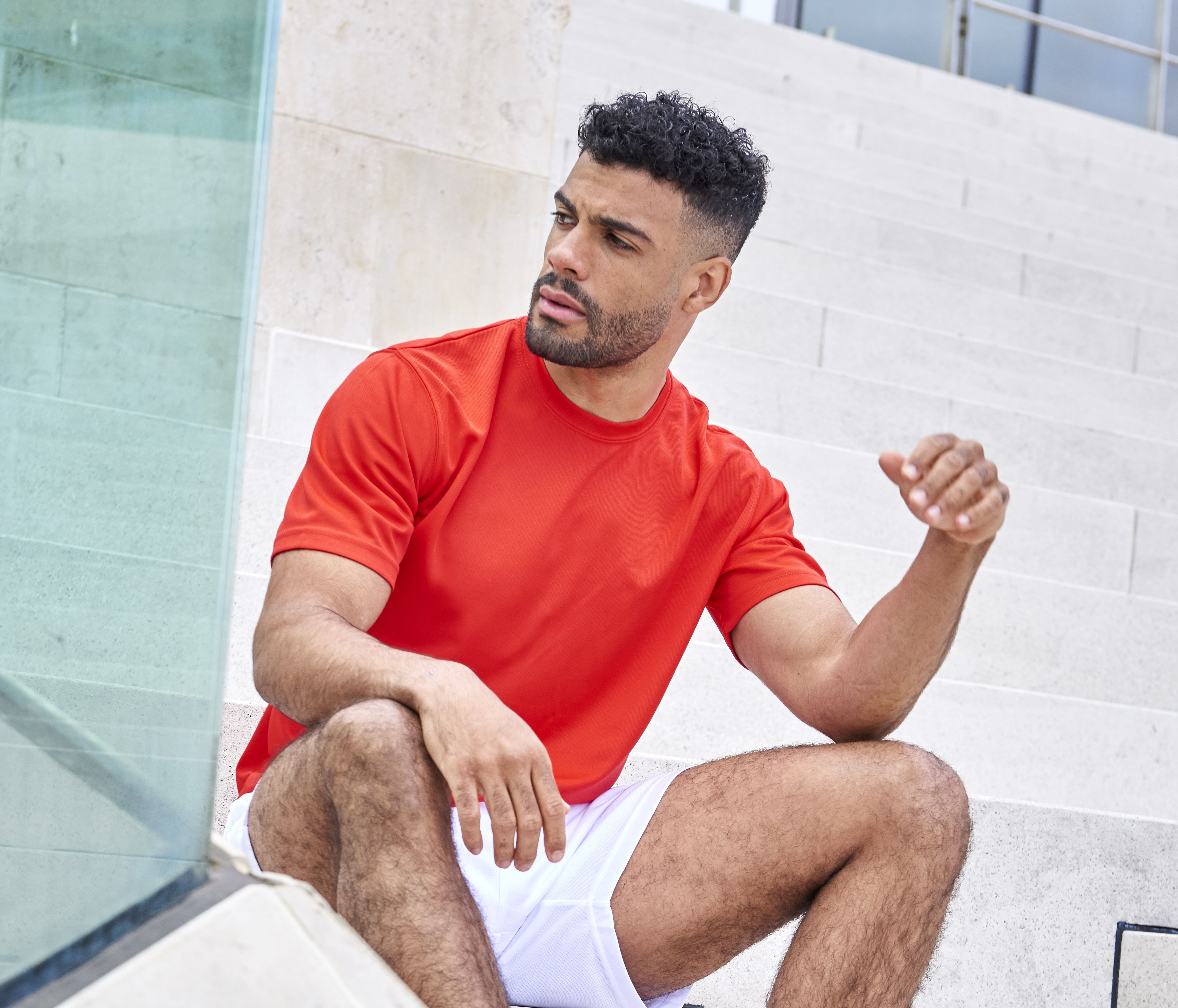 T-Shirt de Sport Homme Personnalisable en Polyester Recyclé Petit Prix - extra