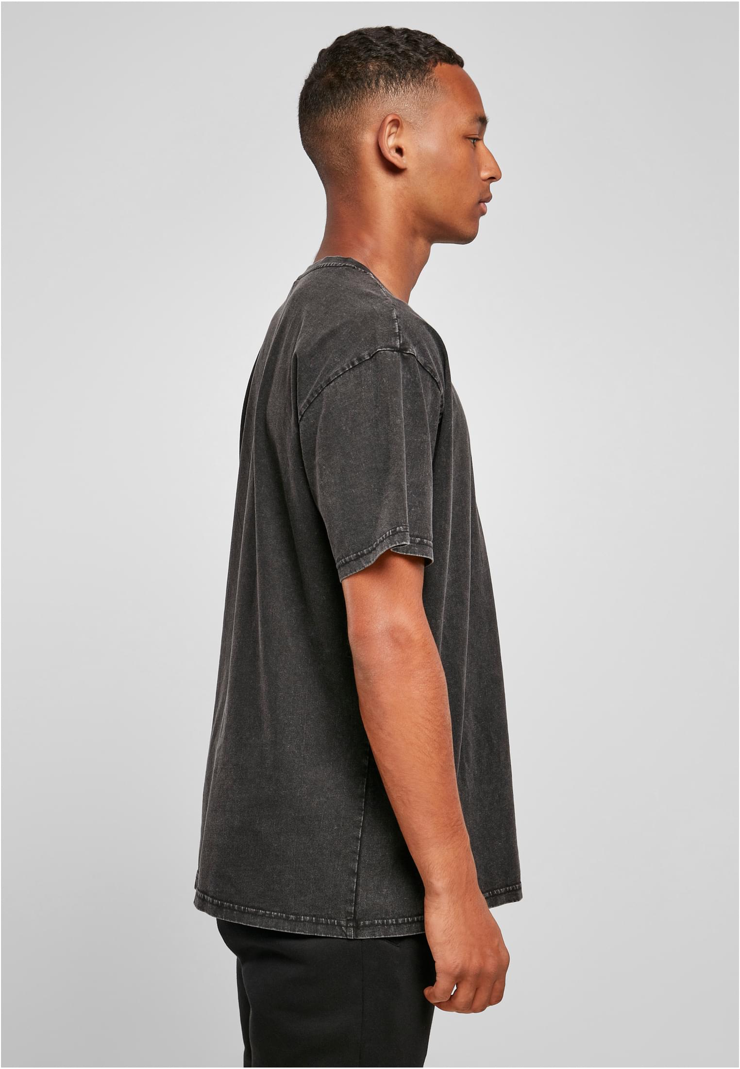 T-Shirt Oversize Homme Décoloré - extra