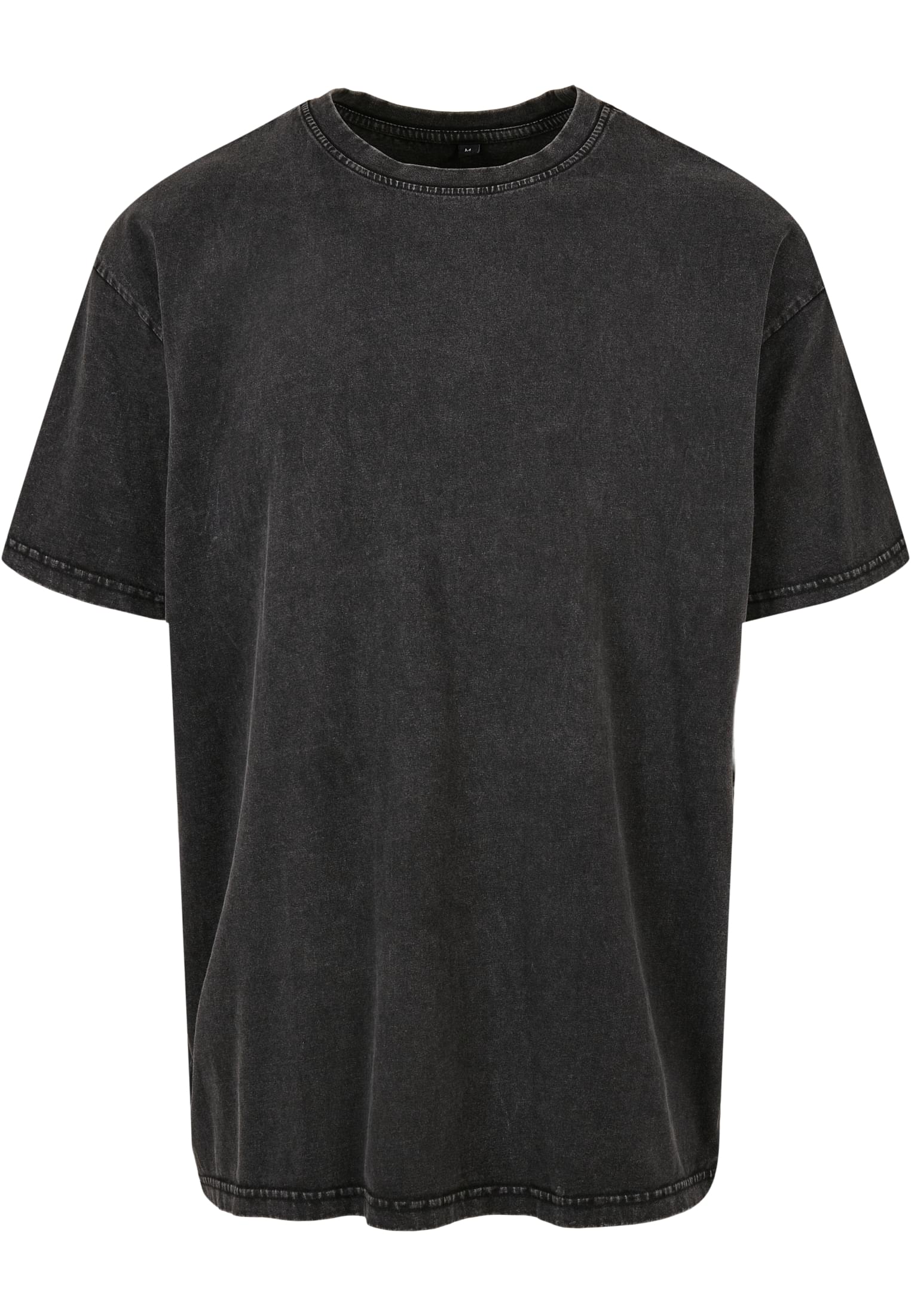 T-Shirt Oversize Homme Décoloré - front