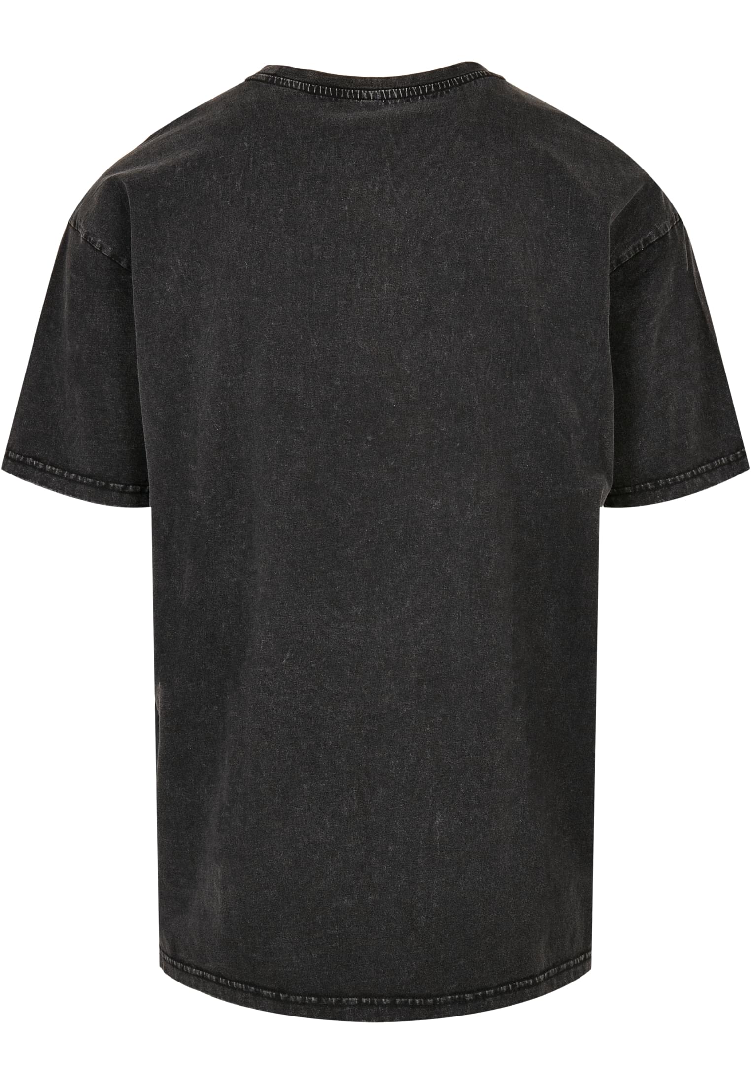 T-Shirt Oversize Homme Décoloré - back