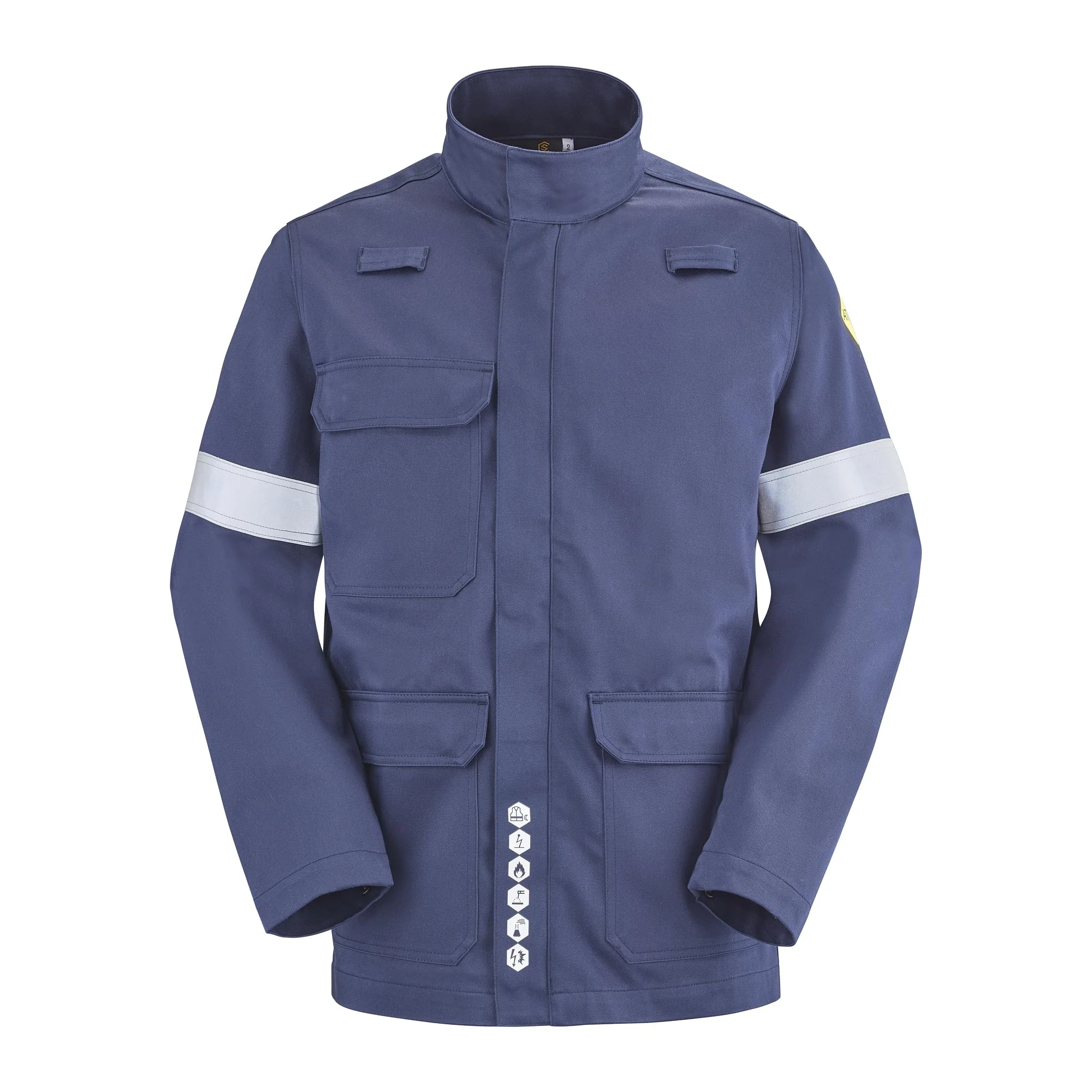 Veste avec Broderie ATEX industrie 100% Cotton - front