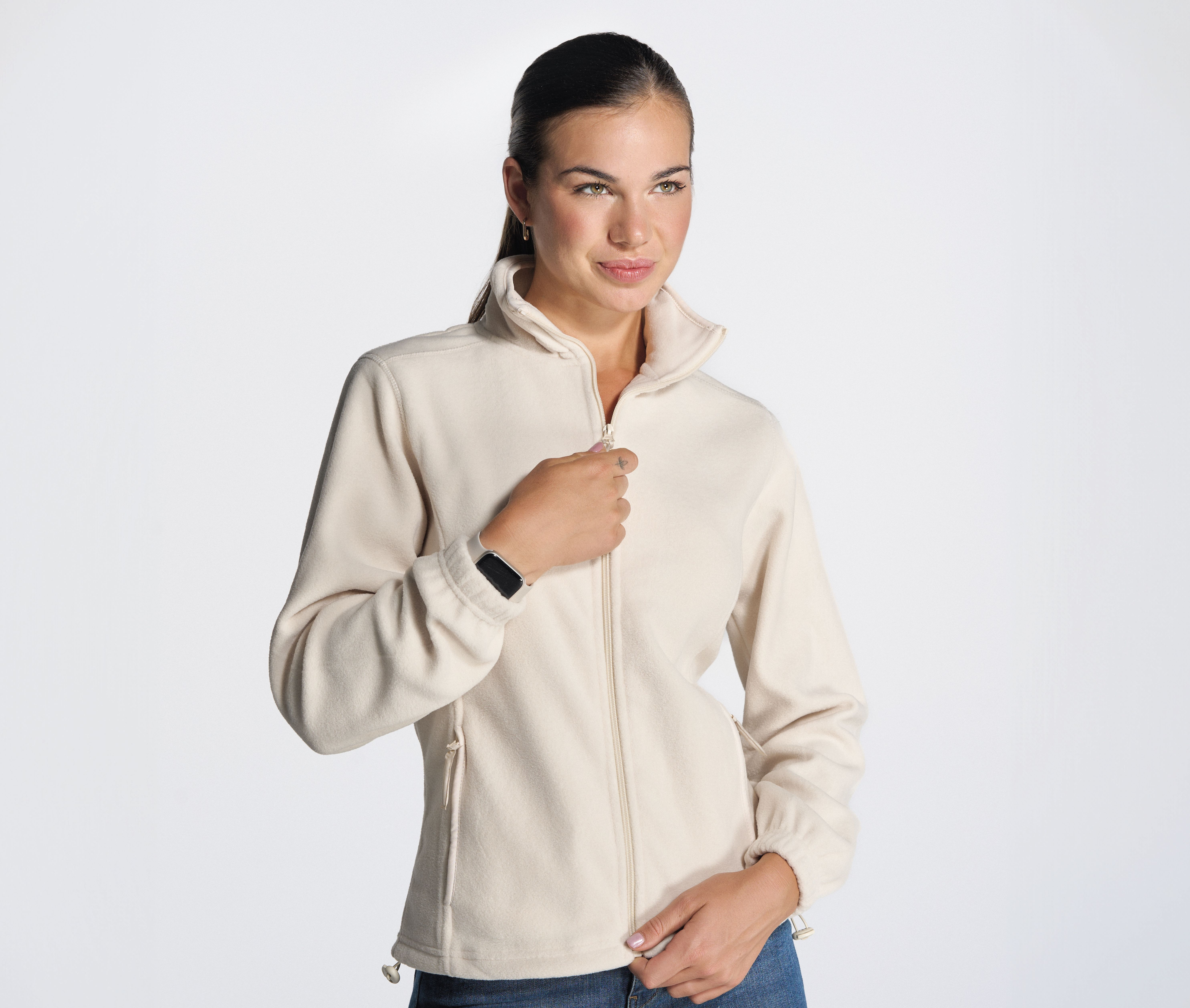 Veste Polaire Zippée Femme Personnalisée Petit Prix