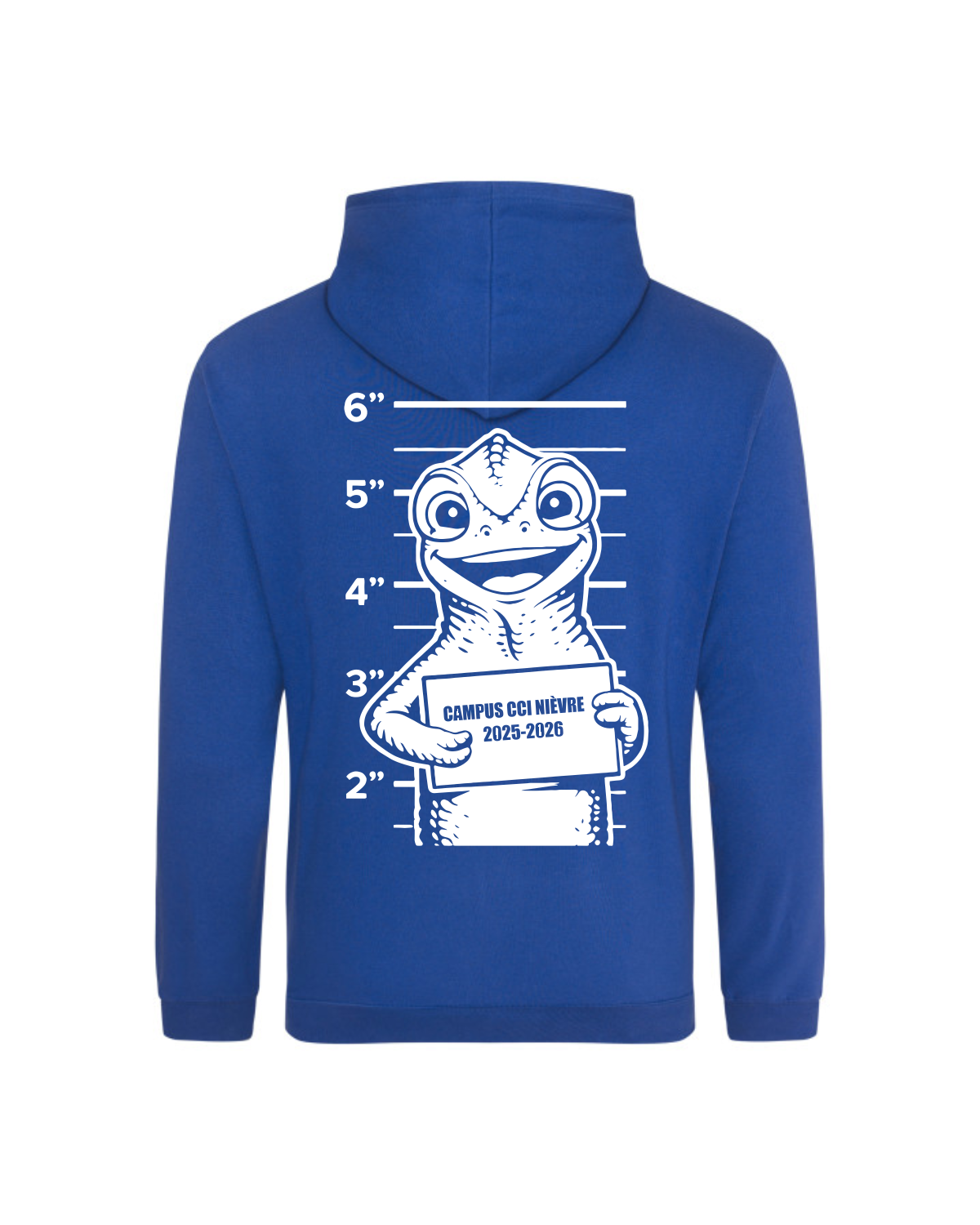 Sweat à Capuche - CCI Nièvre – Perso 75f15c - back