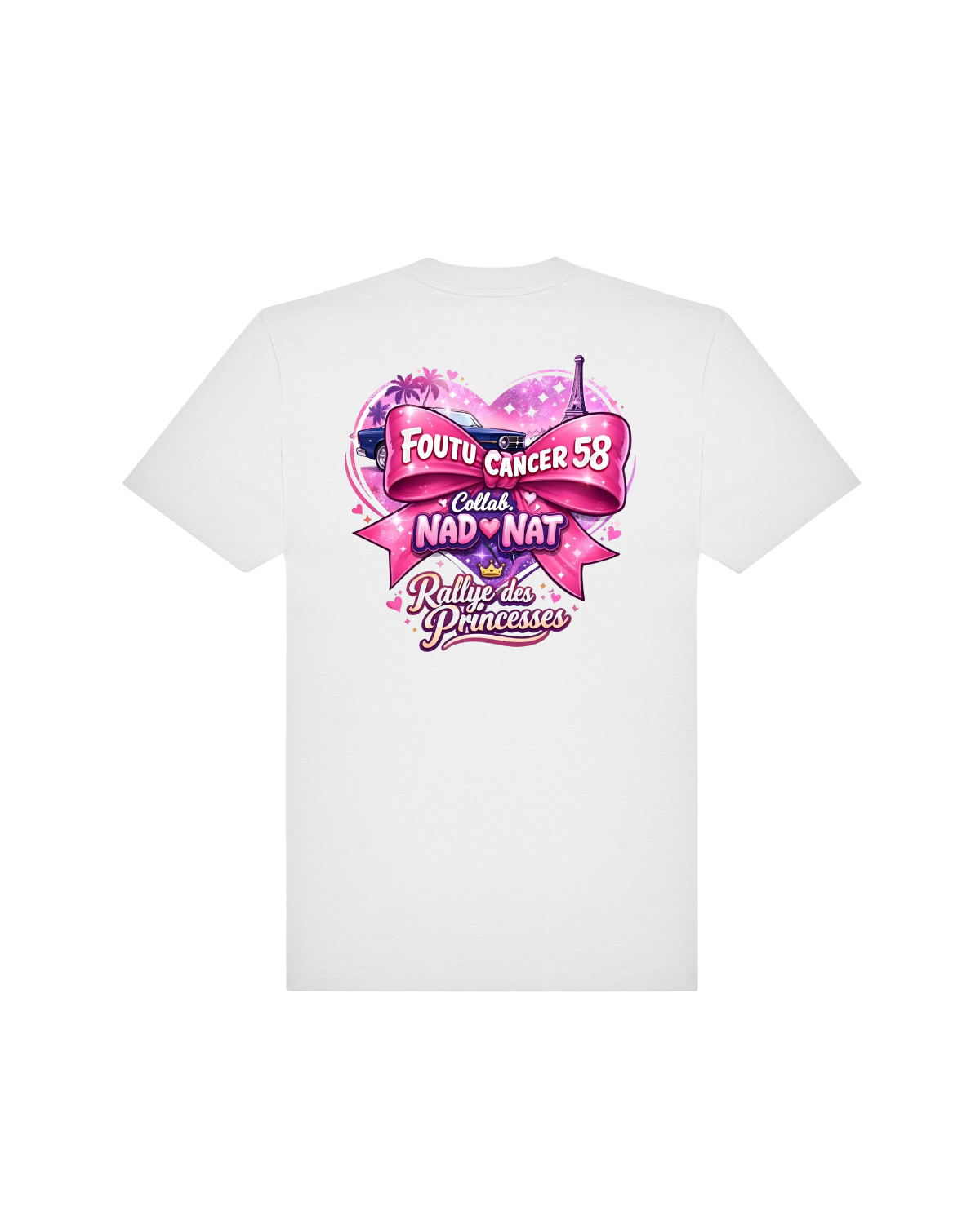 T-Shirt Ultra Premium Prénom Avant Logo Dos - back