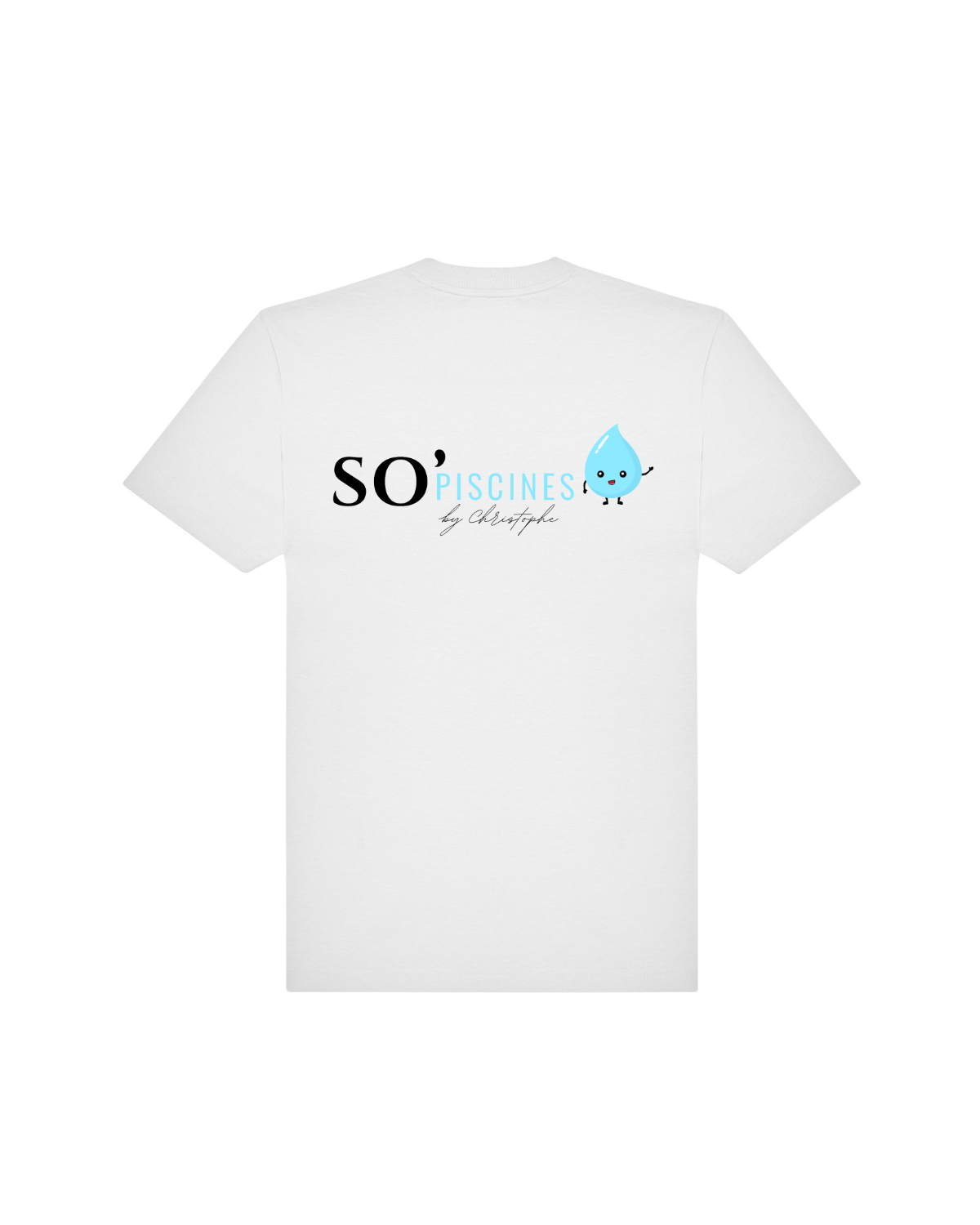 T-Shirt Ultra Premium SO'Piscines - back