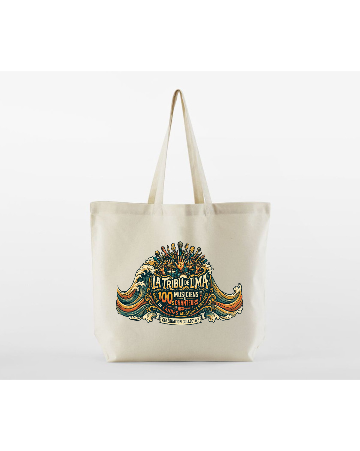 Tote Bag - L'élégant  la tribu - front