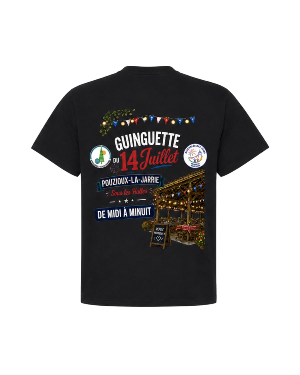 T-shirt petit prix - back