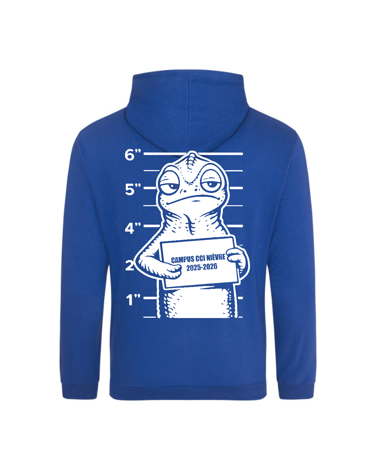Sweat à Capuche - CCI Nièvre – Perso 28dc10 - back