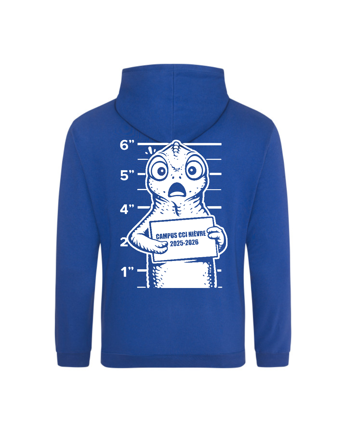 Sweat à Capuche - CCI Nièvre – Perso b29f48 - back