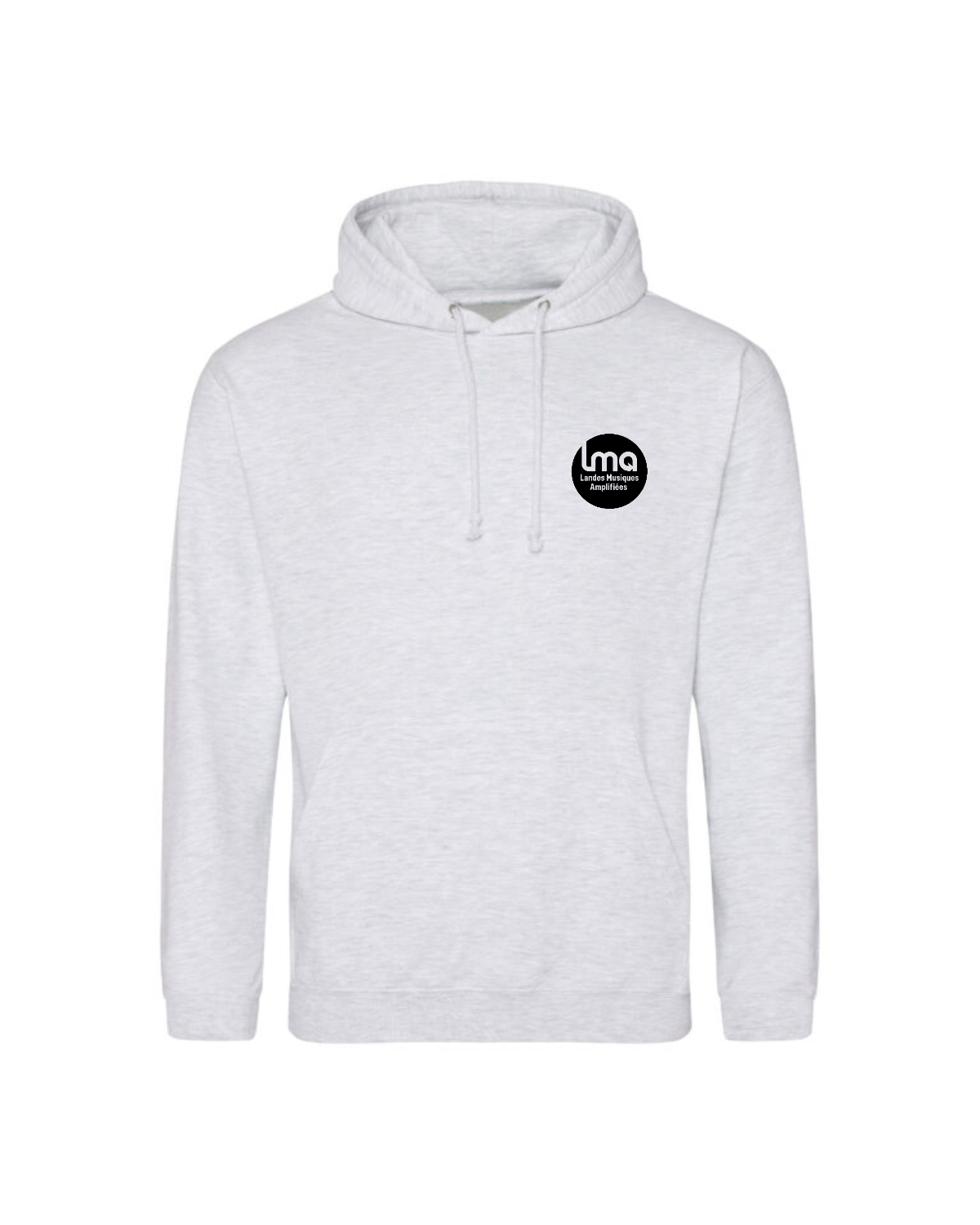 Sweat à Capuche logo traditionnel d'LMA uniquement devant