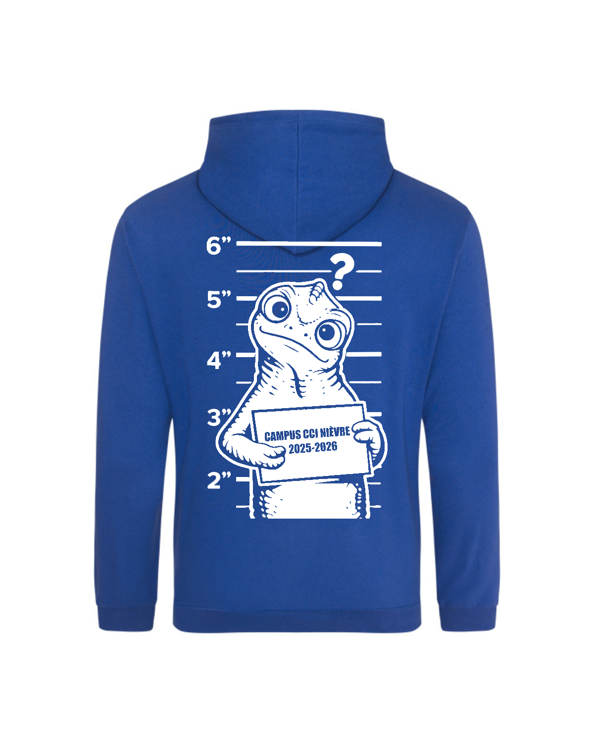Sweat à Capuche - CCI Nièvre – Perso 039415 - back