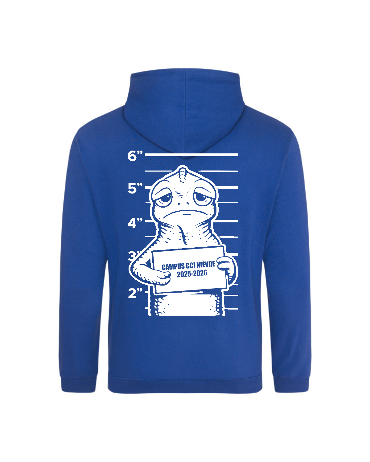 Sweat à Capuche - CCI Nièvre – Perso e93659 - back