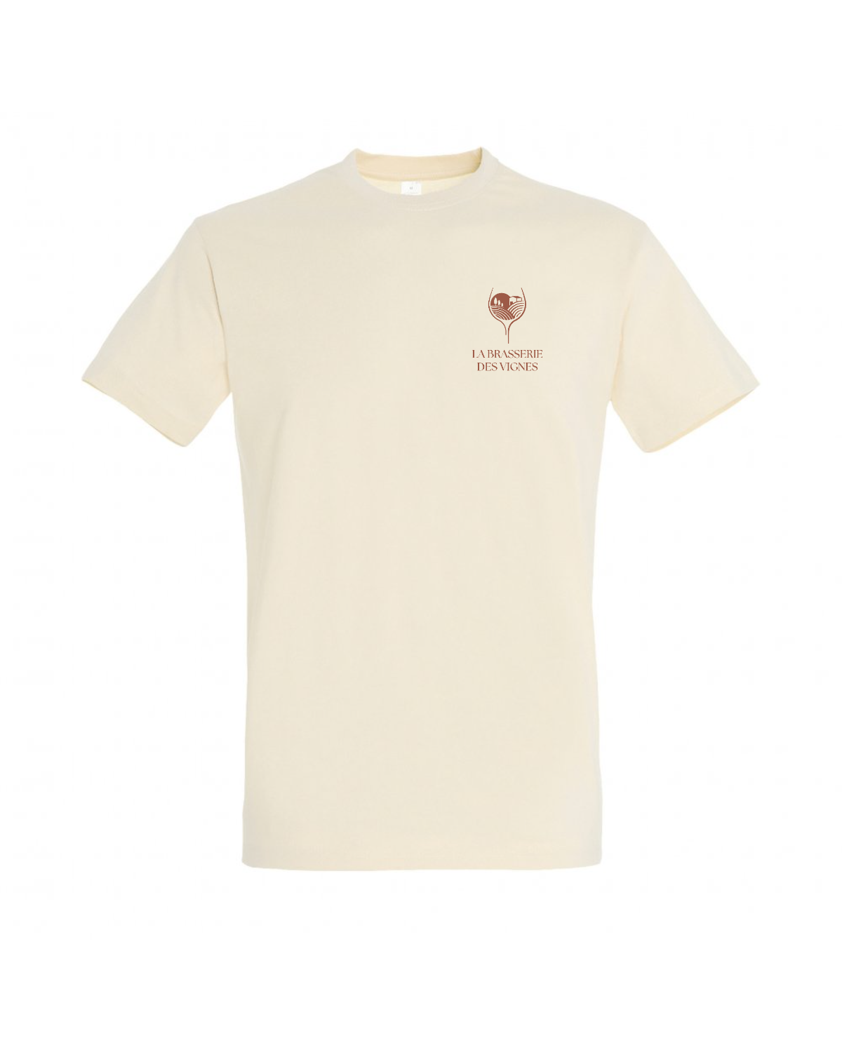 T-Shirt à Personnaliser Premium LA BRASSERIE DES VIGNES